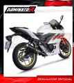 complete exhaust system with muffler DOMINATOR Full System OV G2 BLACK fits to Yamaha YZFR3 2019  2024 5