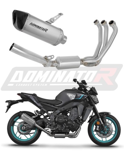 πλήρες σύστημα εξάτμισης με τελικό DOMINATOR Full System Τιτανίου HP6 κατάλληλο για τη μοτοσυκλέτα Yamaha MT-09 2024