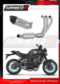πλήρες σύστημα εξάτμισης με τελικό DOMINATOR Full System Τιτανίου HP8 κατάλληλο για μοτοσυκλέτα Yamaha MT-09 2024 2