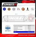 πλήρες σύστημα εξάτμισης με σιλανσιέ DOMINATOR Full System Τιτανίου HP5 που ταιριάζει στη μοτοσυκλέτα Kawasaki ZX10R 2016 - 2020 6