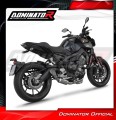 ολοκληρωμένο σύστημα εξάτμισης με τελικό DOMINATOR Full System GP3 κατάλληλο για τη μοτοσυκλέτα Yamaha MT-09 2017 - 2020 4