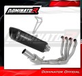 πλήρες σύστημα εξάτμισης με τελικό DOMINATOR Full System HP6 ΜΑΥΡΟ που ταιριάζει στη μοτοσυκλέτα Kawasaki ZX10R / RR 2021 - 2025 3
