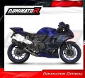 ολοκληρωμένο σύστημα εξάτμισης με τελικό DOMINATOR RACE Full System HP6 ΜΑΥΡΟ κατάλληλο για τη μοτοσυκλέτα Yamaha YZF R7 2021 - 2024 5