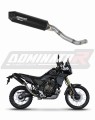εξάτμιση τελικό DOMINATOR MX2 ΜΑΥΡΟ κατάλληλο για μοτοσυκλέτα Yamaha Tenere 700 2021 - 2024