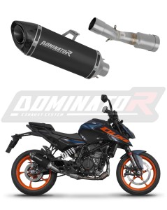 KTM 125 Duke 2024 εξάτμιση Τελικό HP8 BLACK + dB killer