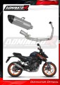 πλήρες σύστημα εξάτμισης με τελικό DOMINATOR Full System Τιτανίου HP8 κατάλληλο για τη μοτοσυκλέτα KTM 125 Duke 2024 2