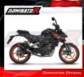πλήρες σύστημα εξάτμισης με τελικό DOMINATOR Full System HP8 ΜΑΥΡΟ κατάλληλο για μοτοσυκλέτα KTM 125 Duke 2024 5