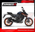 exhaust muffler DOMINATOR HP8 BLACK fits the motorcycle KTM 390 Duke 2024  4
