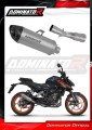 exhaust muffler DOMINATOR titanium HP8 fits the motorcycle KTM 250 Duke 2024