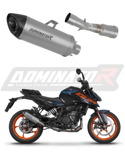 exhaust muffler DOMINATOR titanium HP8 fits the motorcycle KTM 250 Duke 2024  5