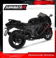 ολοκληρωμένο σύστημα εξάτμισης με τελικό DOMINATOR Full System HP6 ΜΑΥΡΟ κατάλληλο για μοτοσυκλέτα Suzuki GSX 1300 R Hayabusa 2021 - 2024 4