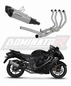 Suzuki GSX 1300 R Hayabusa 2021 - 2024 Ολόκληρο σύστημα Πολλαπλή εξάτμιση Τελικό τιτανίου HP6