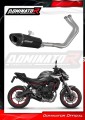 ολοκληρωμένο σύστημα εξάτμισης με τελικό DOMINATOR Full System HP8 ΜΑΥΡΟ κατάλληλο για μοτοσυκλέτα Kawasaki Ninja 650 2023 - 2026 2