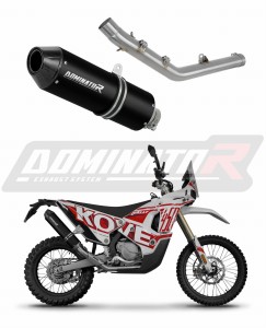 Kove 450 RALLY 2023 - 2025 εξάτμιση τελικό MX2 BLACK + dB killer