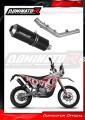 εξάτμιση τελικό DOMINATOR MX BLACK κατάλληλο για μοτοσυκλέτα Kove 450 RALLY 2023 - 2025 2