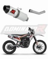 exhaust muffler DOMINATOR MX2 fits the motorcycle Kayo K5 300 Enduro 2024   2025