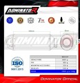 exhaust muffler DOMINATOR MX2 BLACK fits the motorcycle Kayo K5 300 Enduro 2024   2025 5