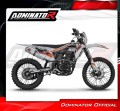 εξάτμιση σιλανσιέ DOMINATOR MX κατάλληλη για τη μοτοσυκλέτα Kayo K5 300 Enduro 2024 - 2025 4