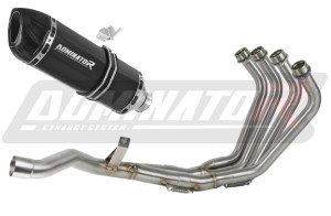 Yamaha XJ 6N / S / F 2009 - 2016 Ολόκληρο σύστημα Χταπόδι εξάτμιση τελικό HP1 BLACK + dB killer