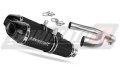 exhaust muffler DOMINATOR HP1 BLACK fits to Aprilia SL 750 Shiver 2007  2016
