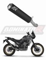 εξάτμιση τελικό DOMINATOR MX ΜΑΥΡΟ για μοτοσυκλέτα Kove 800 X Pro Adventure 2023 - 2026
