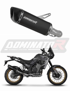 Kove 800 X Pro Adventure 2023 - 2026 εξάτμιση Τελικό HP6 BLACK + dB killer