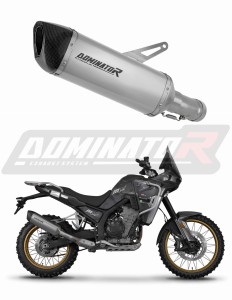 Kove 800 X Pro Adventure 2023 - 2026 εξάτμιση σιλανσιέ τιτανίου HP6 + dB killer