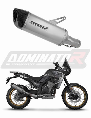 εξάτμιση σιλανσιέ DOMINATOR Τιτανίου HP6 κατάλληλο για τη μοτοσυκλέτα Kove 800 X Pro Adventure 2023 - 2026