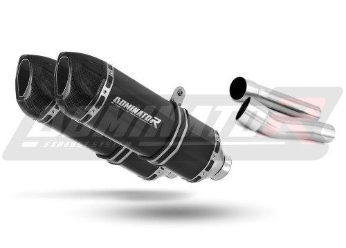 εξάτμιση τελικό DOMINATOR HP1 BLACK κατάλληλο για τη μοτοσυκλέτα Ducati MONSTER 1000 2003 - 2005