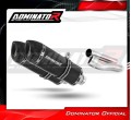 εξάτμιση τελικό DOMINATOR HP1 BLACK κατάλληλο για τη μοτοσυκλέτα Ducati MONSTER 1000 2003 - 2005 2