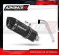 εξάτμιση τελικό DOMINATOR HP1 ΜΑΥΡΟ κατάλληλο για μοτοσυκλέτα Honda XL 125 V VARADERO 2007 - 2012 3