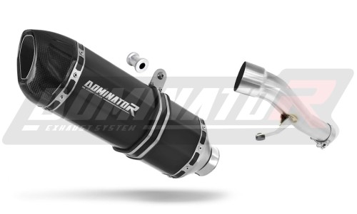 εξάτμιση τελικό DOMINATOR HP1 ΜΑΥΡΟ κατάλληλο για μοτοσυκλέτα Honda CBF 500 2004 - 2005