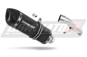 Honda CBF 500 2006 - 2008 εξάτμιση τελικό HP1 BLACK + dB killer