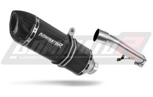 Honda CBF 600 2008 - 2013 εξάτμιση τελικό HP1 BLACK + dB killer