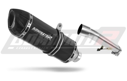 εξάτμιση τελικό DOMINATOR HP1 ΜΑΥΡΟ κατάλληλο για μοτοσυκλέτα Honda CBF 600 2008 - 2013