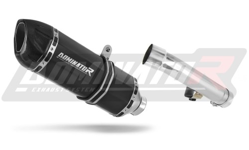 εξάτμιση τελικό DOMINATOR HP1 ΜΑΥΡΟ για μοτοσυκλέτα Honda CBR 600 F2 / F3 1991 - 1998