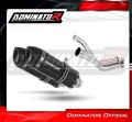 εξάτμιση τελικό DOMINATOR HP1 BLACK κατάλληλο για μοτοσυκλέτα Honda FMX 650 2005 - 2009 2
