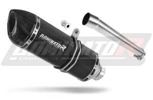 Honda XRV 750 AFRICA TWIN 1996 - 2003 RD07A εξάτμιση τελικό HP1 BLACK + dB killer