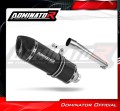 εξάτμιση τελικό DOMINATOR HP1 ΜΑΥΡΟ κατάλληλο για μοτοσυκλέτα Honda XRV 750 AFRICA TWIN 1996 - 2003 2