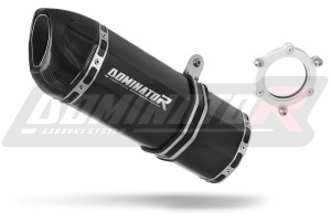 Kawasaki ZX6R 1995 - 1997 εξάτμιση τελικό HP1 BLACK + dB killer