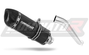 Kawasaki ZX6R 636 2003 - 2004 εξάτμιση σιγαστήρας HP1 BLACK + dB killer