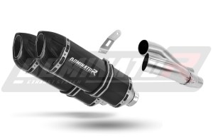 Kawasaki Z1000SX 2010 - 2013 εξάτμιση τελικό HP1 BLACK + dB killer
