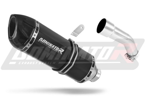 εξάτμιση τελικό DOMINATOR HP1 ΜΑΥΡΟ κατάλληλο για μοτοσικλέτα Kawasaki ZX10R 2008 - 2010
