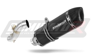 KTM LC4 620 1998 - 1999 Exhaust Silencer Muffler HP1 BLACK + dB killer