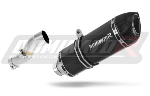 εξάτμιση τελικό DOMINATOR HP1 ΜΑΥΡΟ κατάλληλο για μοτοσυκλέτα KTM 690 SMC 2008 - 2011
