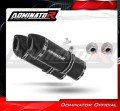 εξάτμιση τελικό DOMINATOR HP1 ΜΑΥΡΟ κατάλληλο για μοτοσυκλέτα KTM 690 SM SUPERMOTO 2