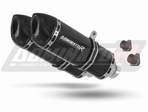 εξάτμιση τελικό DOMINATOR HP1 ΜΑΥΡΟ κατάλληλο για μοτοσυκλέτα KTM 950 Adventure