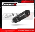 εξάτμιση τελικό DOMINATOR HP1 ΜΑΥΡΟ για μοτοσυκλέτα Moto Guzzi BREVA 850 2