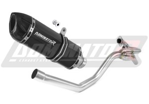 Yamaha XT 660 R 2004 - 2014 εξάτμιση τελικό HP1 BLACK + dB killer