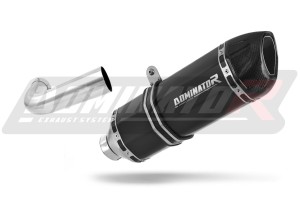 Moto Guzzi BREVA 1200 εξάτμιση τελικό HP1 BLACK + dB killer